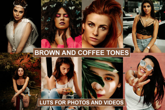 Download Cinematic LUTs Brown and Coffee Tones - Cinematic luts Collection