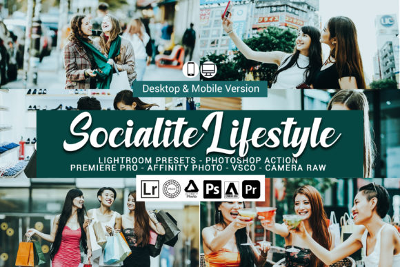 Download Socialite Lifestyle Presets - Style presets Collection